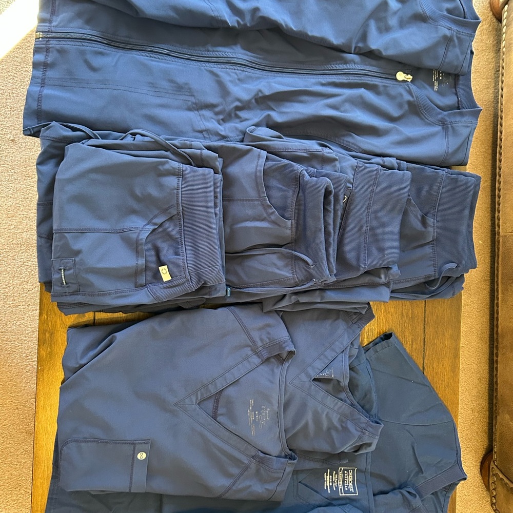 Blue Scrub Set